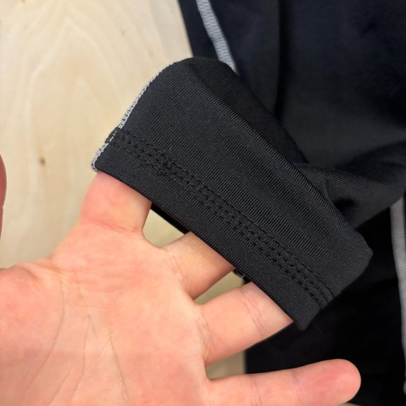 Platinum Sun Black Raglan Sleeve UPF 50+ Swim Diving Rash Guard Size XXL - Picture 3 of 6